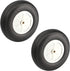 Fielect 3.5 inch Super Light Sponge Tire and Wheel Sets for RC Model Airplane and Car, PU Sponge Tire