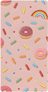 CZXW Donuts and Sprinkles Crib Sheets Fitted 52" x 28" Natural Cotton Soft