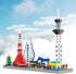 Japan Tokyo Skylines Architecture Micro Building Sets, Famous Landmark Collection Mini Blocks Kit for Adults, 1880