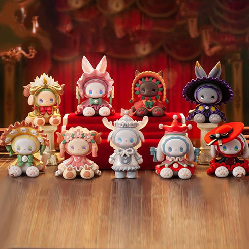 Emma Masked Ball Series Blind Box Action Figures, Mystery Box Cute Random Toys for Birthday Gifts, 3PCS