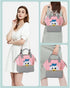 Pack,Breast Backpack Breastmilk Bottles Cooler Bag with Ice Pump Bag with Cooler Compartment