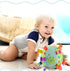 Inchant Baby Balls Soft Plush Rattle Comforter Toy for Kids, Infant Early Educational Plush Tag Baby Ball