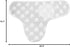 BaeBae Goods Set 4, (3-6 Swaddle Blanket, Adjustable Infant Baby Swaddling Wrap of Baby Swaddling Wrap Blankets
