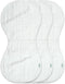 green sprouts Muslin Burp Cloths made from Organic Cotton | 4 absorbent