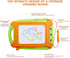 Magnetic Drawing Board for Toddlers, Travel Size Erasable Sketch Toy with Carry Bag, Magnet Pen & Three Stampers