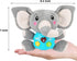 Aitbay Plush Elephant Music Baby Toys for 0 to 6 Months, Cute Stuffed Animal Light Up Baby Toys for Newborns and