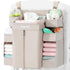 Sweeby Diaper Organizer for Changing Table, Crib Diaper Stacker, Nursery Caddy for Baby Essentials
