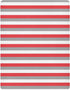 Pigsaly 27x39 Inch Crib Sheets Red White Grey Stripe Baby Sheet for Standard Crib Mattress Boys Girls Toddler Bed