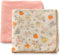 Gunnaicat Baby Swaddle Newborn Recieving Blanket 100% Cotton Muslin 2Pack Nursery Wrap Lace