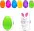 BAINFE 2.76'' 10 Pack Easter Eggs Basket Stuffers Finger Puppet for Theme Party Favor, Egg Hunt Filler, Goodie Bag