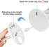 Universal Baby Monitor Mount for ANMEATE SM24, Arlo, Motorola, Flexible Gooseneck Holder for Crib