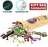 8 Set, PCS Mini Lizards Toys for Kid, Realistic Rubber Lizard Super Stretches Material TPR with Bag Lizard Figure