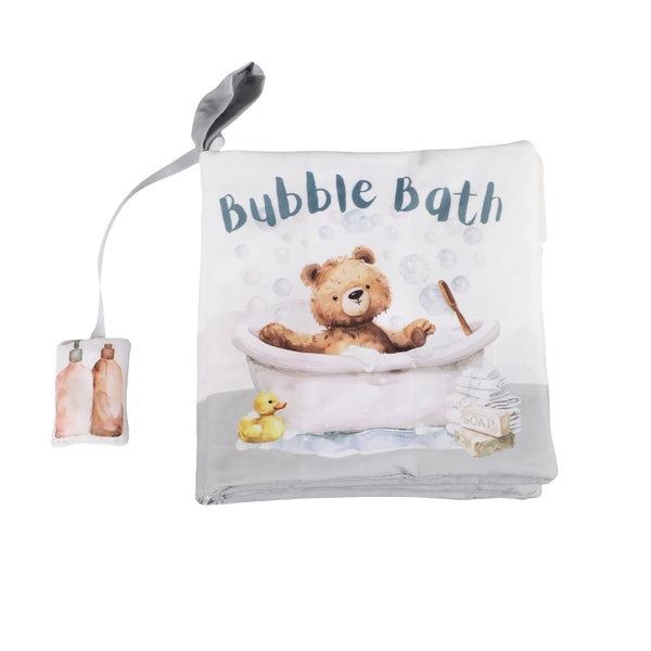 Ali+Oli Baby Cloth Book Soft Sensory Crinkle Book with Teether for Infants