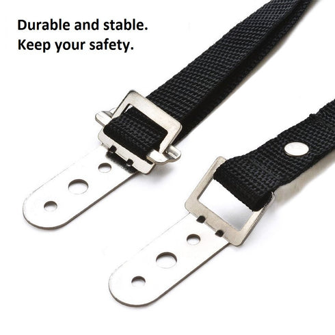 Baby Safety Metal TV Straps, Heavy Duty Anti-Tip Straps for Flat Screen TV/Furniture, 2 Pack