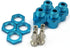 4Pcs Wheel Hex Hub Adapter Conversion Extension for 1/10 RC Car, Upgrade for 1/8 Tires/Off-Road/Big Foot Tire