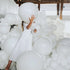 24pcs 18 Inch Big White Latex Balloons - Round Giant Jumbo Balloons for Photo Shoot & Party Decorations