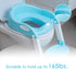 EGREE Potty Training Toilet Chair Seat with Step Stool Ladder for Kids and Toddler Boys Girls - Foldable Height