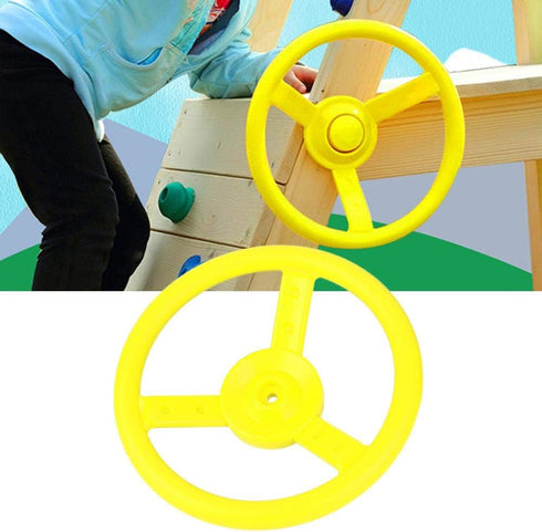 VGEBY Plastic Small Steering Wheel Toy for Outdoor Playground Swing Set Accessories