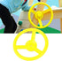 Alomejor Plastic Steering Wheel Kids Playground Small Steering Wheel Toy for Children's Climbing Frames Tree Houses Backyard Playset