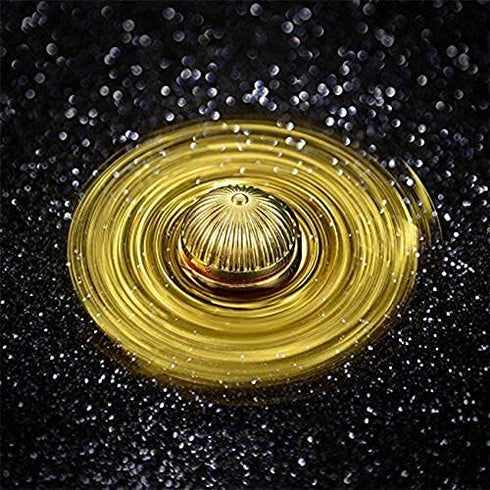 Umnodobn Gold Sphere Fidget Spinner Toy for Adults Kids, Magic Orb Hand Finger Spinners Toy, Cool Metal Fidget Toys EDC