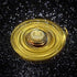 Umnodobn Gold Sphere Fidget Spinner Toy for Adults Kids, Magic Orb Hand Finger Spinners Toy, Cool Metal Fidget Toys EDC