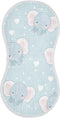 decor gift Cotton Muslin Burp Cloths Soft Touch Cartoon Cute Blue Elephants Baby Feeding