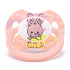 LittleForBig Bigshield Generation-II Adult Sized Pacifier Baby Cuties Pattern Pink Bunny