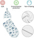 Lcokin Set Cute Elephant Baby Stuff Swaddle Blanket Hat for Boys Girls, Soft Newborn Swaddle Wrap Receiving Blanket