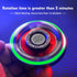 Fidget Spinners for Adults and Kids, Metal Finger Hand Spinner Toys with Luminous Light for Stress Relief