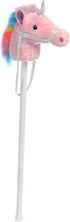 Aurora Ride-On Giddy Up Stick Unicorn, 37" Pink