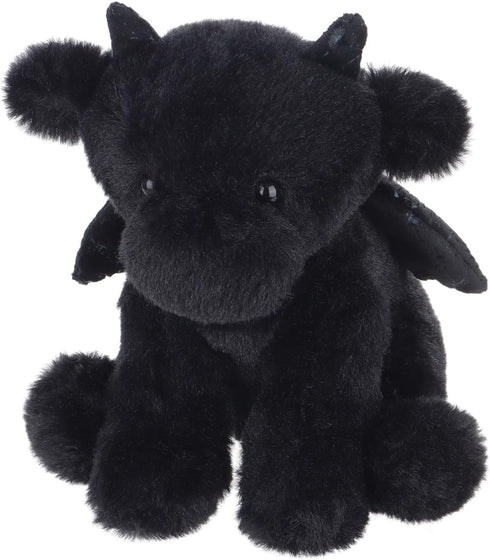 Apricot Lamb Black Dragon Plush Stuffed Animals for Kids, Soft Cute Plush Toys for Baby Girl and Boy, Fluffy Black