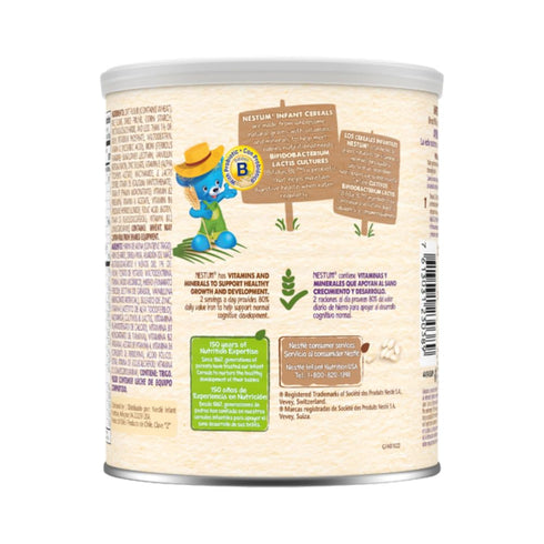 Nestum 9.5 oz (Pack 1) Nestle Oat, Rice & Prune Instant Infant Cereal Cereal Canister