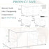 Acrylic Diaper Caddy, Changing Table Organizer for Diapers, Wipes, and Baby Stuff