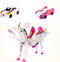 ZIYIME Magnetic Transforming Cars Toy, Collision Transforming Car Robot Toys, Automatic Deformation of