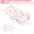 2 Infant Car Seat Insert Cushion, Baby Car Seat Head Body Support for Girls & Boys, Reversible Newborn Car Seat Insert