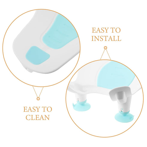 ZUNOXAZ Counter 21" Infant Sink Bather: Baby Sink Bath, Buttock Support Washing Tool for Bathtub Daily Use, Portable