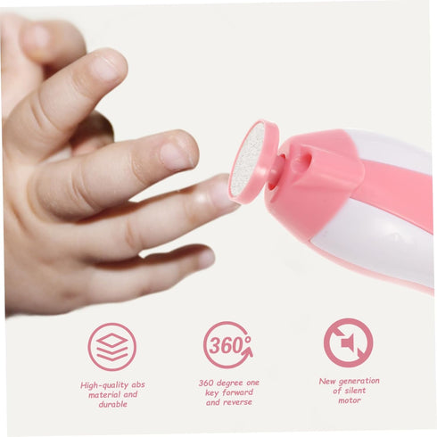 Trimmer Toddmomy Electric Nail Boys and Girls Nail Care Tool Manicure Tool Lightweight Ergonomic Design