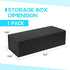 Trading Card Storage Box - Toploader Holder Hobby Box for 800 Count Cards, 1 PACK
