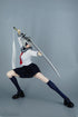 OBEST 1/6 Scale Female Figure Doll Clothes, JK Suit School Girl Uniform Costume for 12 inch Action Figure