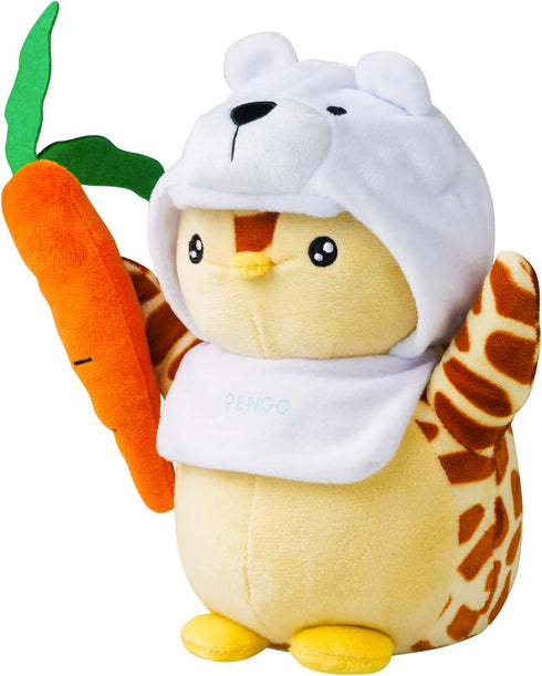 Plush Buddies - Adopt Your Forever Friend with 4 Different Penguin Plushie Designs, 7.8 Inch, Digital Experience Code