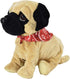 8 18+ WEofferwhatYOUwant Pug Daddy - Interactive Plush Robot Dog Toy for Toddlers - Touch & Sound Activated, Realistic