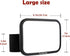 360 Funbliss Baby Car Mirror for Fixed Headrest, Compatible with Tesla Car Mirror for Baby and Other Models, Rotation
