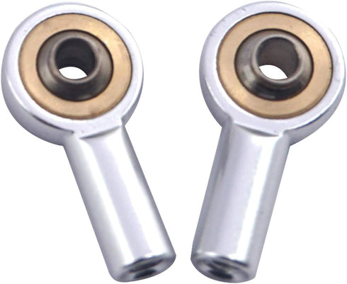 BONRI 10Pcs M2 2mm 4WD ShareGoo Aluminum Tie Rod End Ball Joint Link Ball Head Holder Steering Linkage Compatible