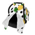 Hcpwzrf Pineapples Large Black Polka Dots Baby Car Seat Cover & Nursing Cover