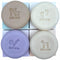 Set of 4 Organic Baby Soap Bars - Lavender-Chamomile, Goat Milk-Honey, Unscented,