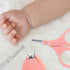 Nail Care Kit Grooming for Newborns Safe Nail Clippers Scissors File Tweezers Essential for Gentle Manicure Pedicure