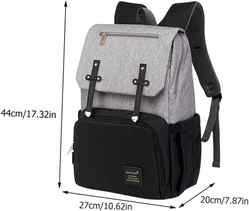Mummy Travel Bag Double Shoulder Bag Oxford Cloth Large Capacity Diapers Storage