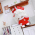 niannyyhouse 10cm Plush Doll Clothes Cartoon Pattern Knit Sweater Dolls Accessories Dress Up (Red)