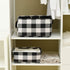 INough Christmas Buffalo Plaid Storage Basket, Collapsible Toy Box for Kids, Baby/Office/Bedroom, Farmhouse Decor.
