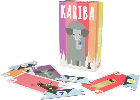 Kariba Card Game - Survival of The Fittest in The African Savanna! Fast-Paced Strategy Game for Kids & Adults